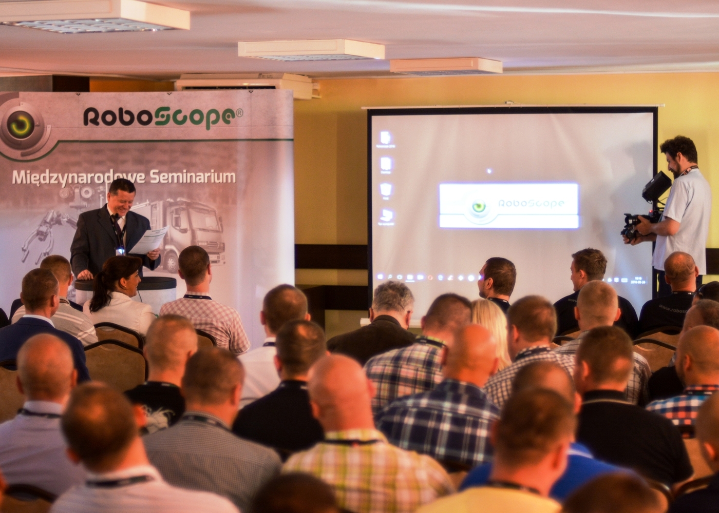 Oficial RoboScope 2016 Seminar opening (photo: PIAP)